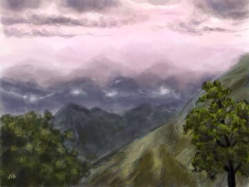 Serene mountains