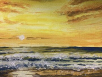 Beach sunrise