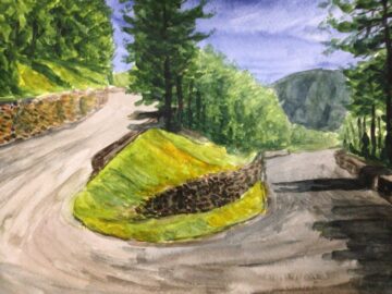 Hairpin bend
