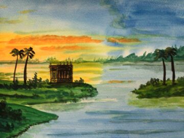 Lakeside shrine