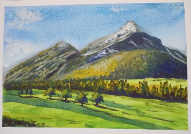 Another untitled mountain scape